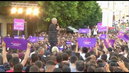 Ora News – Rama: Voltana ngriti çadrën për të penguar takimin elektoral të PS-së