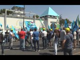 Napoli - Edenlandia non riapre, lavoratori sul piede di guerra (05.07.17)