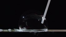 Crystallizing Bubble