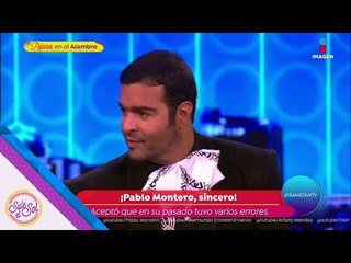 Pablo Montero conmovido hasta las lágrimas | Sale el Sol