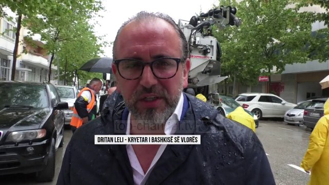 Reshjet e shiut, përmbytet Vlora - Top Channel Albania - News - Lajme