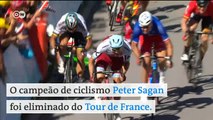 Campeão mundial de ciclismo é eliminado do Tour de France