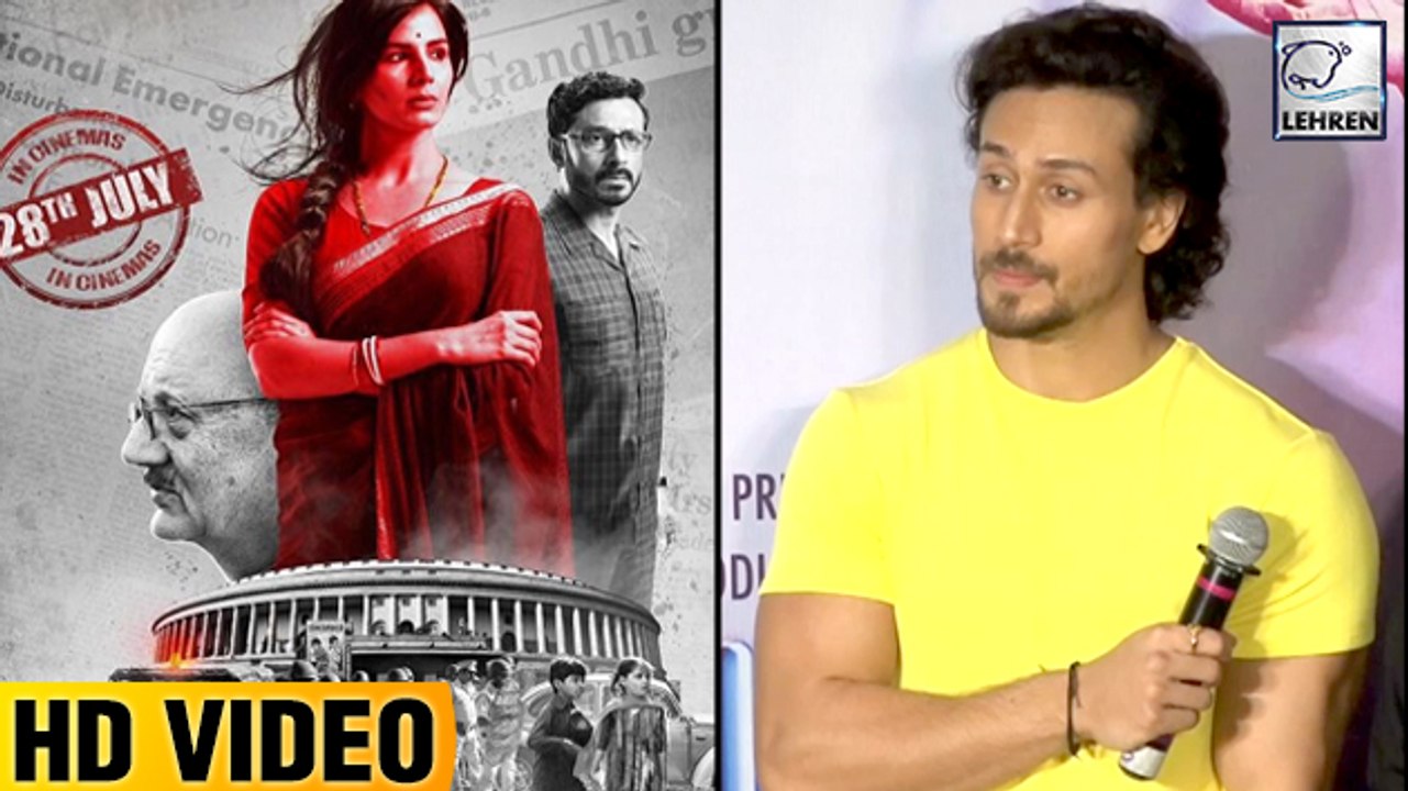 Tiger Shroff Reacts on Madhur Bhandarkars Indu Sarkar Controversy