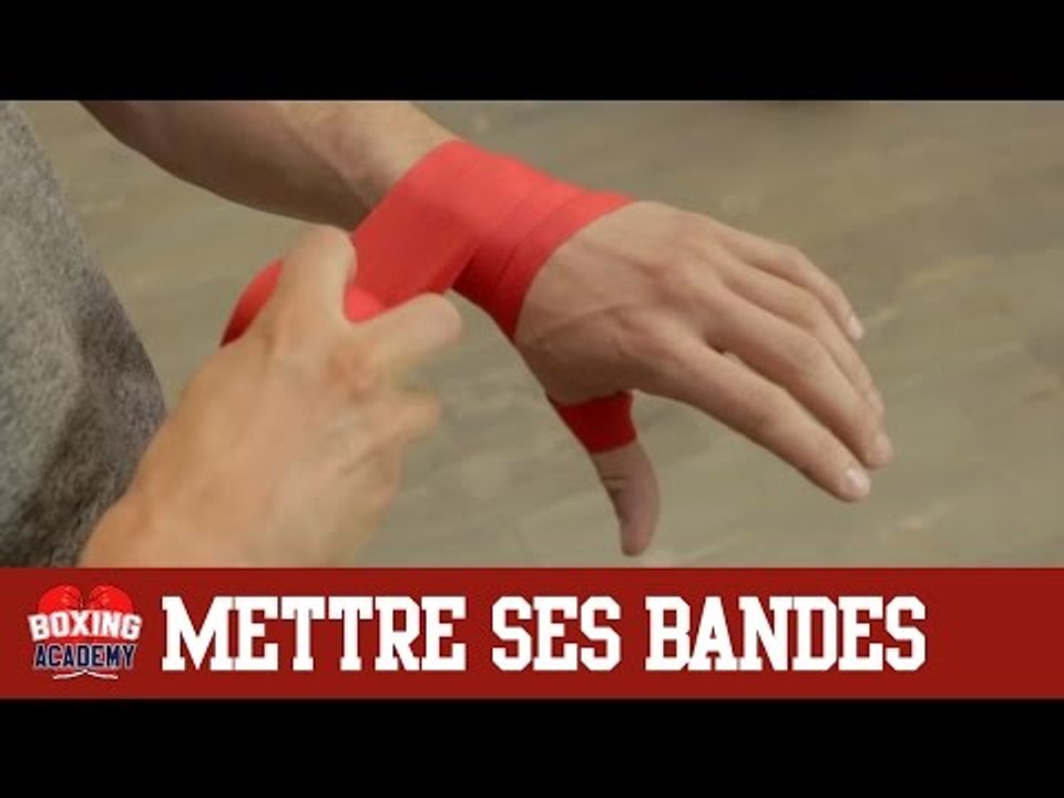 BANDAGE BOXE - METTRE SES BANDES DE BOXE EN 2 MINUTES (facile et rapide ...