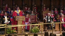 Justin Trudeau attempts Scottish accent at Edinburgh uni
