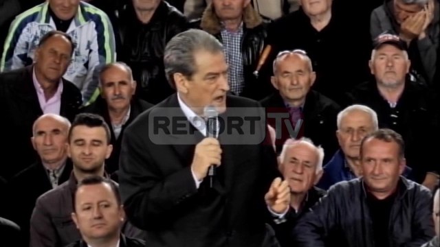 Report TV - Berisha: Edi Rama më parë vret veten sesa lë karrigen e pushtetit