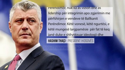 Thaçi: BE po vonohet - Top Channel Albania - News - Lajme