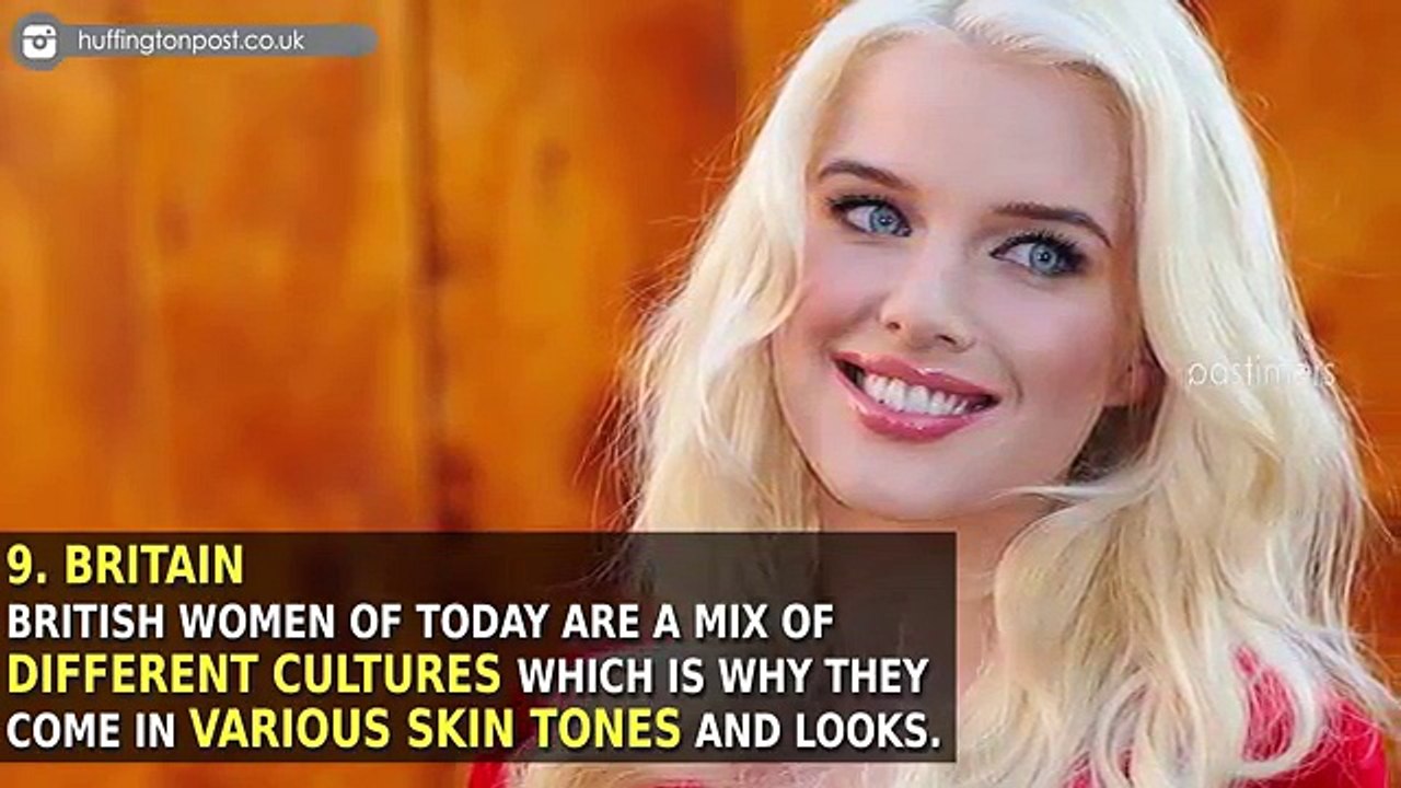 Top 10 Countries With Most Beautiful Women In The World