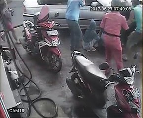 Six-year-old Girl Knocked Over By Car In Indonesia