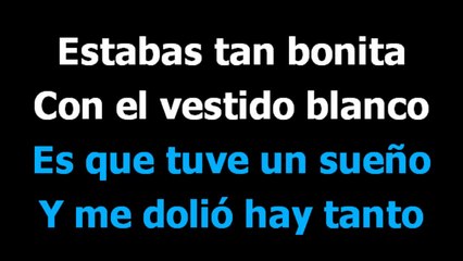 Sueño  - Los angeles de charly  - Karaoke -  Letra