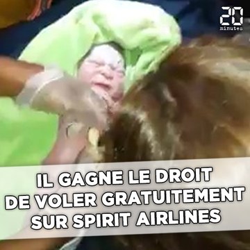 Ce bébé gagne le droit de voler gratuitement sur la compagnie Spirit Airlines