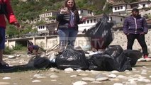 Report TV - Ambientalistët dhe shoqëria civile nismë për pastrimin e lumit Osum