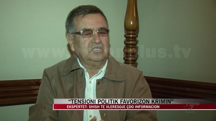 “Tensioni politik favorizon krimin” - News, Lajme - Vizion Plus