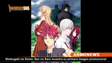 Shokugeki no Soma: San no Sara muestra imagen promocional