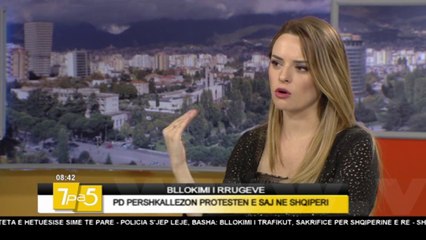 7pa5 - Bllokimi i rrugëve - 24 Prill 2017 - Show - Vizion Plus
