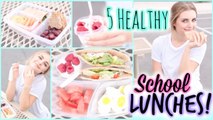 A Week of Healthy Lunch Ideas for Back to School! By Aspyn Ovard