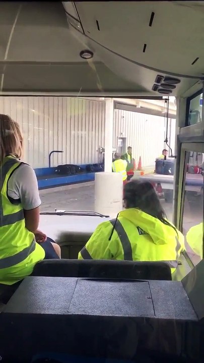 Aggressive Baggage Handler