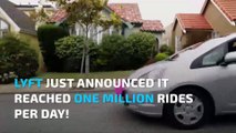 Lyft reaches company milestone by completing 1M rides a day