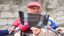 Report TV - Bariu protestë me dhitë:Më shtynë nevojat, gojën ma mbyll arkivoli