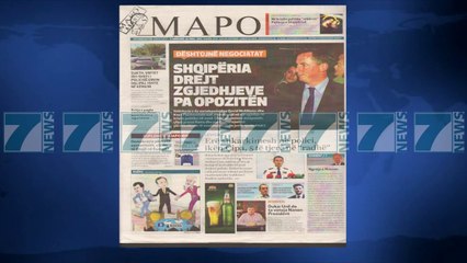 SHTYPI I DITES ME TITUJT E GAZETAVE E MERKURE 26 PRILL 2017 - News, Lajme - Kanali 7