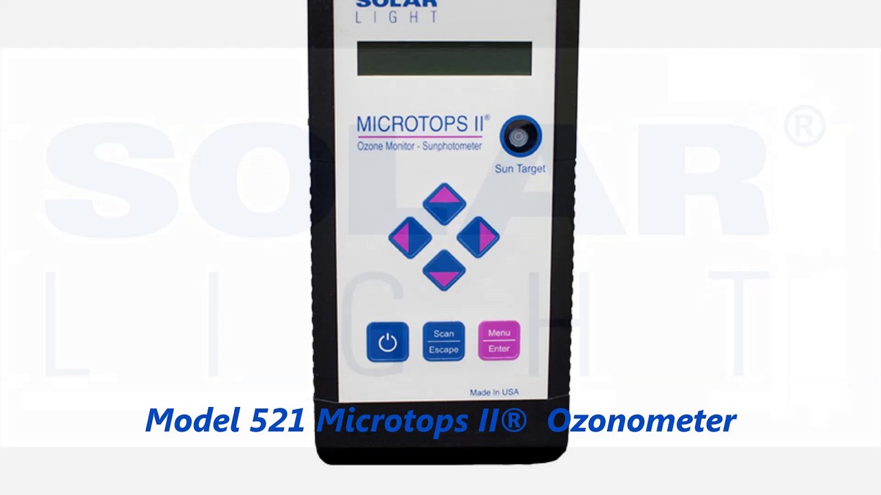 Solar Light Company, Inc Model 521 Microtops II® Ozonometer