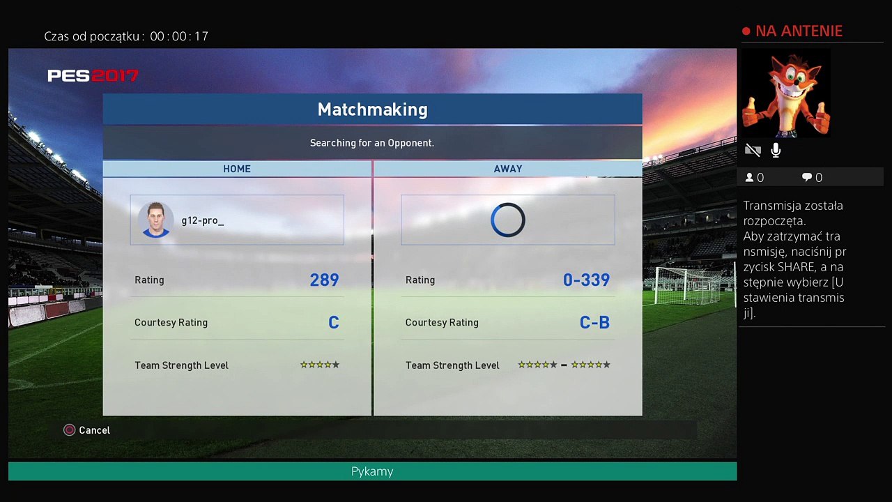Transmisja na żywo z PS4 użytkownika g12-pro_ (9)