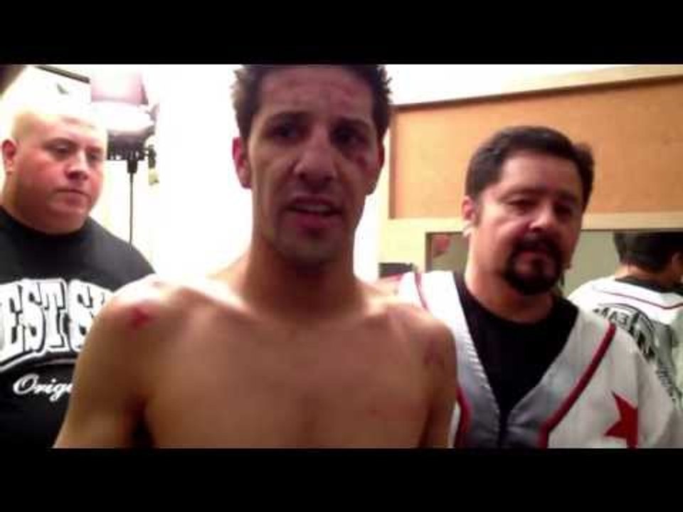 Molina after bey fight