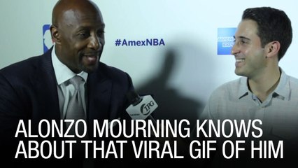 Alonzo Mourning Knows About That Viral GIF Of Him