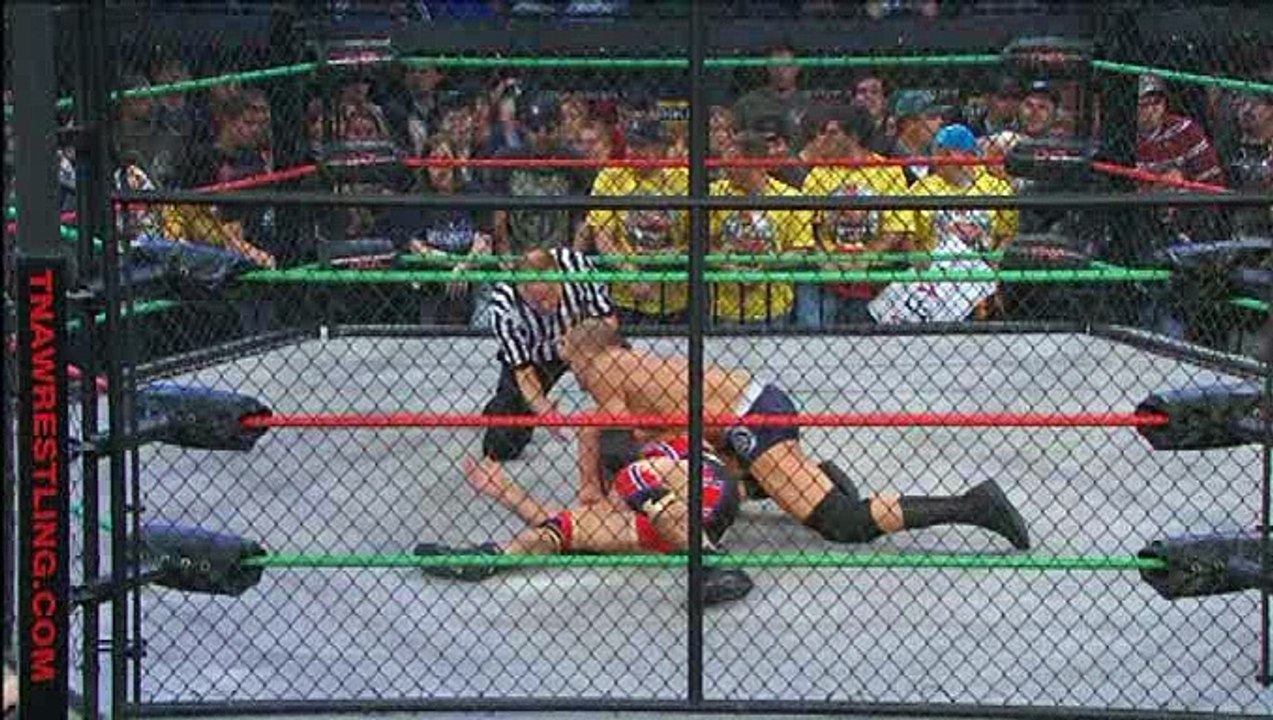 Kurt Angle vs. Desmond Wolfe- 3 Degrees of Pain Match- TNA Final Resolution 2009 (FULL MATCH)