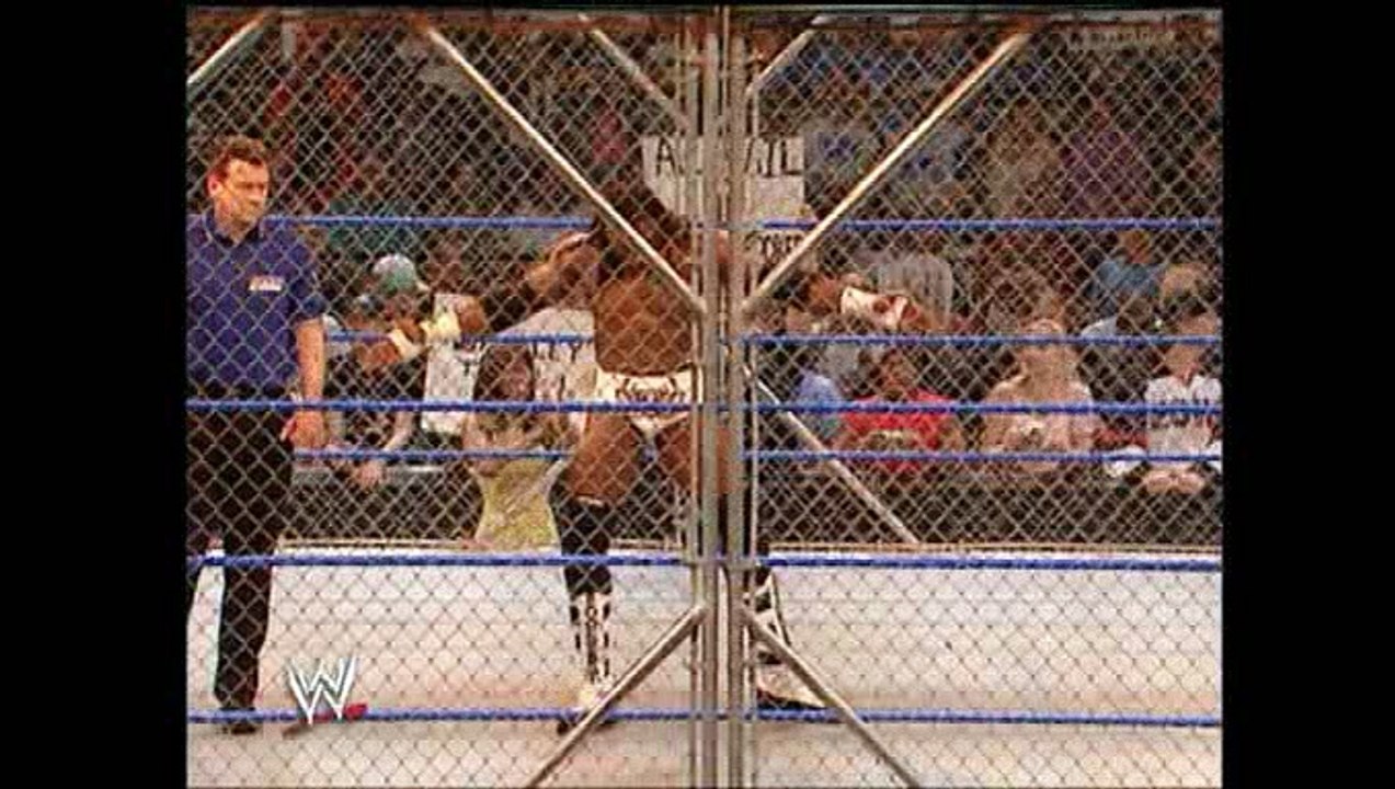 Bobby Lashley vs. King Booker- Steel Cage Match for the WWE United States Championship- WWE SmackDown 6/30/06 (FULL MATCH)