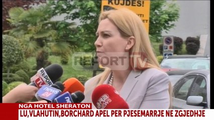 Tải video: Report TV - Ambasadorët mbledhin partitë e vogla, Doda debat me Borchardt