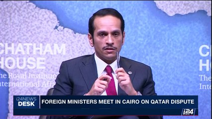 i24NEWS DESK | Foreign ministers meet in Cairo on Qatar dispute | Wednesday, July 5th 2017