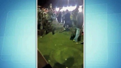 Policial vira suspeito de cabeça para baixo durante abordagem em Montes Claros