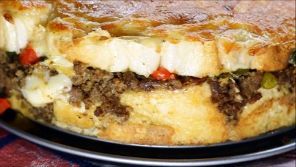 كعكة الخبز و اللحم المفروم الرائعة