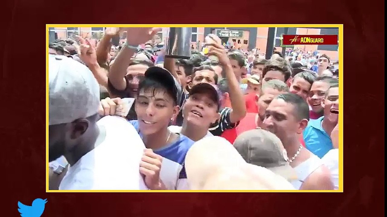 Jorge Hernández Fernández comparte el video de Guaros a horas de la final