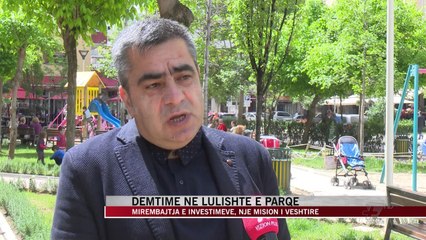 Dëmtime në lulishtet e parqet e Tiranës - News, Lajme - Vizion Plus