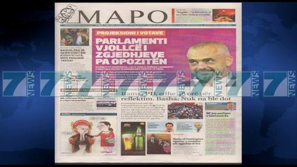 SHTYPI I DITES ME TITUJT E GAZETAVE E HENE 1 MAJ 2017 - News, Lajme - Kanali 7