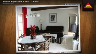 Location Appartement, Auxerre , 550€/mois
