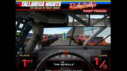 Ricky Bobby Fast Track Game Play - Free Car Games To Play