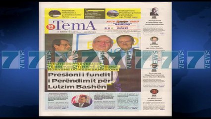 SHTYPI I DITES ME TITUJT E GAZETAVE E MARTE 2 MAJ 2017 - News, Lajme - Kanali 7