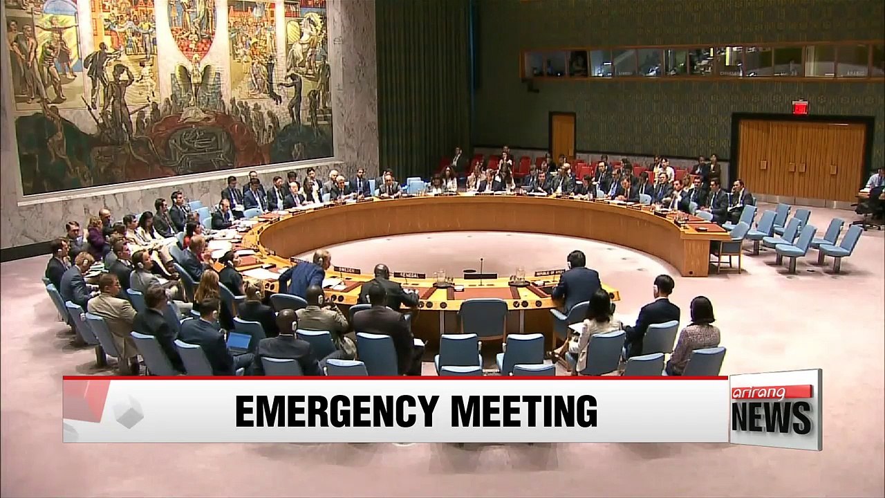 U.S. threatens sanctions, military action against North Korea at UN Security Council meeting
