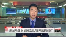 Govt supporters storm Venezuela congress, several lawmakers injured