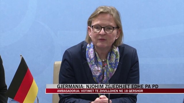 Gjermania: Njohim zgjedhjet edhe pa PD - News, Lajme - Vizion Plus
