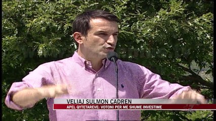 Veliaj sulmon çadrën: Votoni për më shumë investime - News, Lajme - Vizion Plus