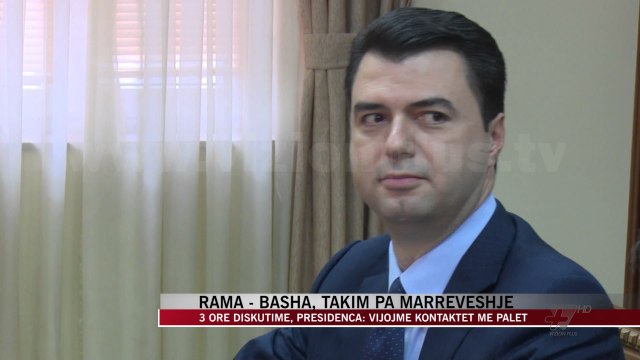 S’ka tym të bardhë nga bisedimet Rama-Basha në Presidencë - News, Lajme - Vizion Plus
