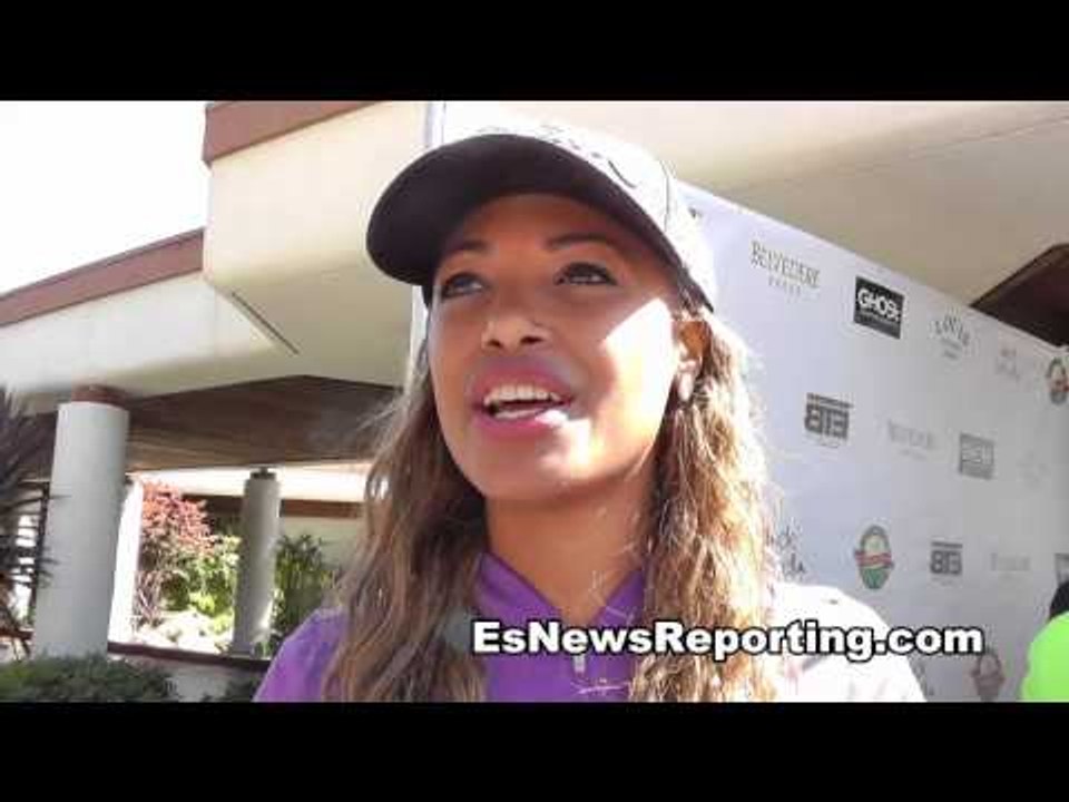 Hot Actress KD Aubert on Adrien Broner Floyd Mayweather Austin Trout