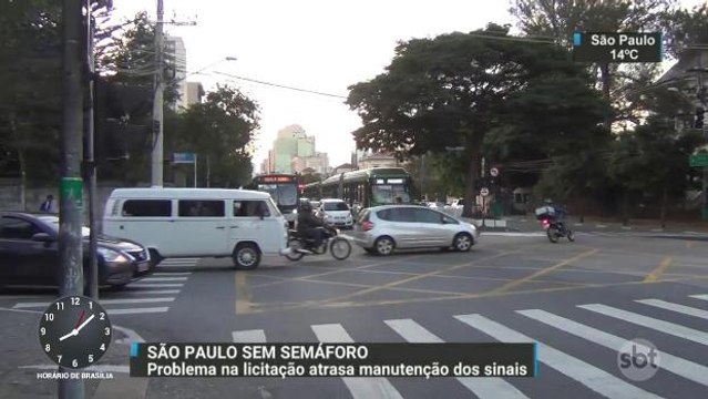 SP: Problema na licitação atrasa manutenção de semáforos
