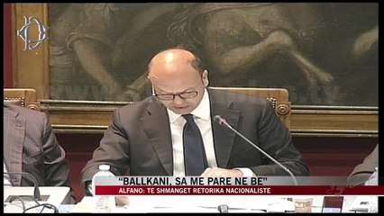 Alfano: Ballkani, sa më parë në BE - News, Lajme - Vizion Plus