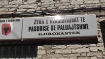Report TV - Gjirokastër, probleme në zyrën e Hipotekës,trajtohen dosje të para 10 viteve
