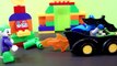 Homme chauve-souris des voitures Oeuf enfants domestiques Courses super-héros jouets à contre Lego duplo joker surprise